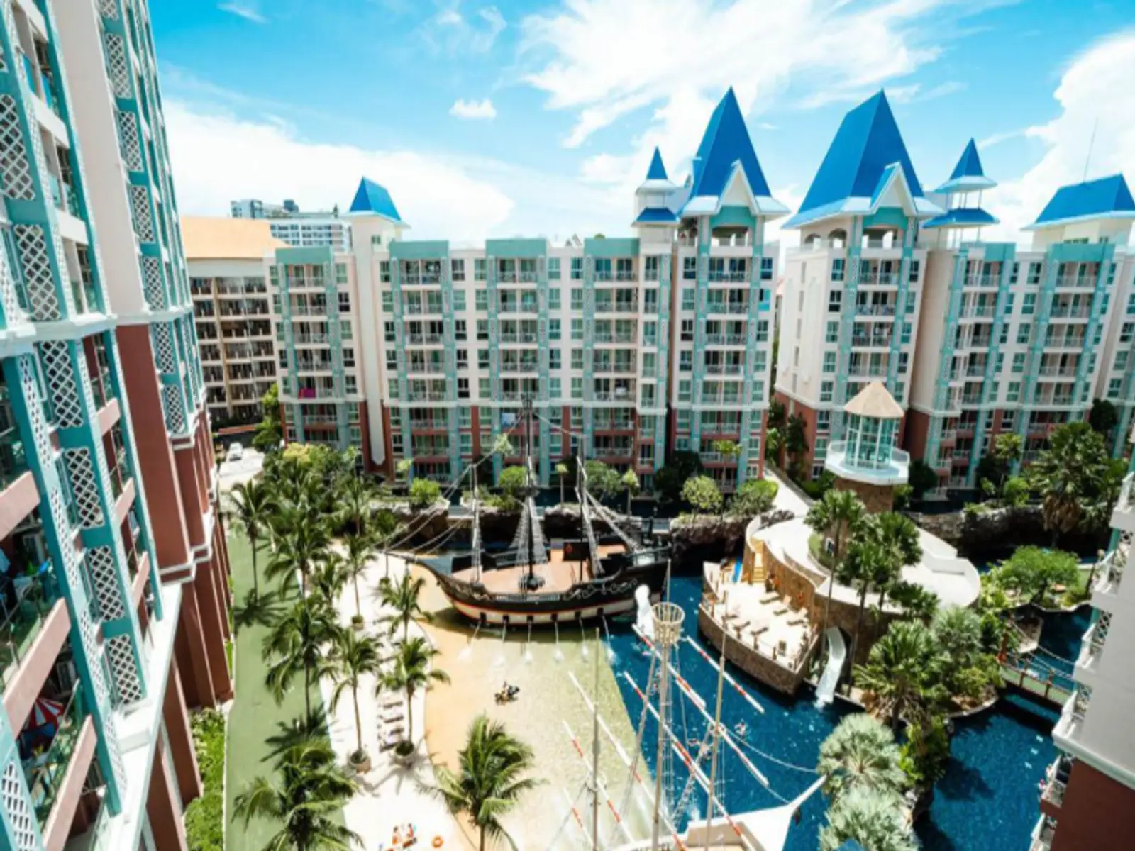Condo 1 chambre à louer — Jomtien, Pattaya