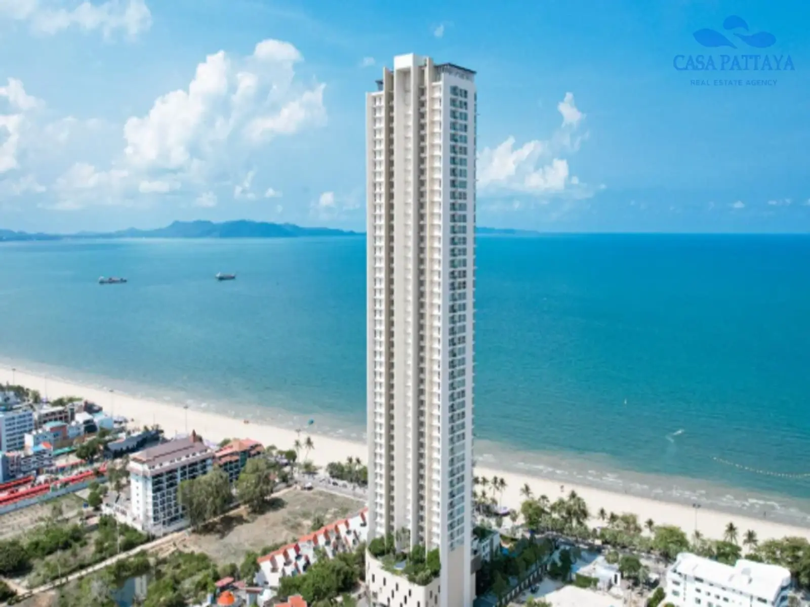 Condo 1 chambre vue mer à vendre — Jomtien, Pattaya