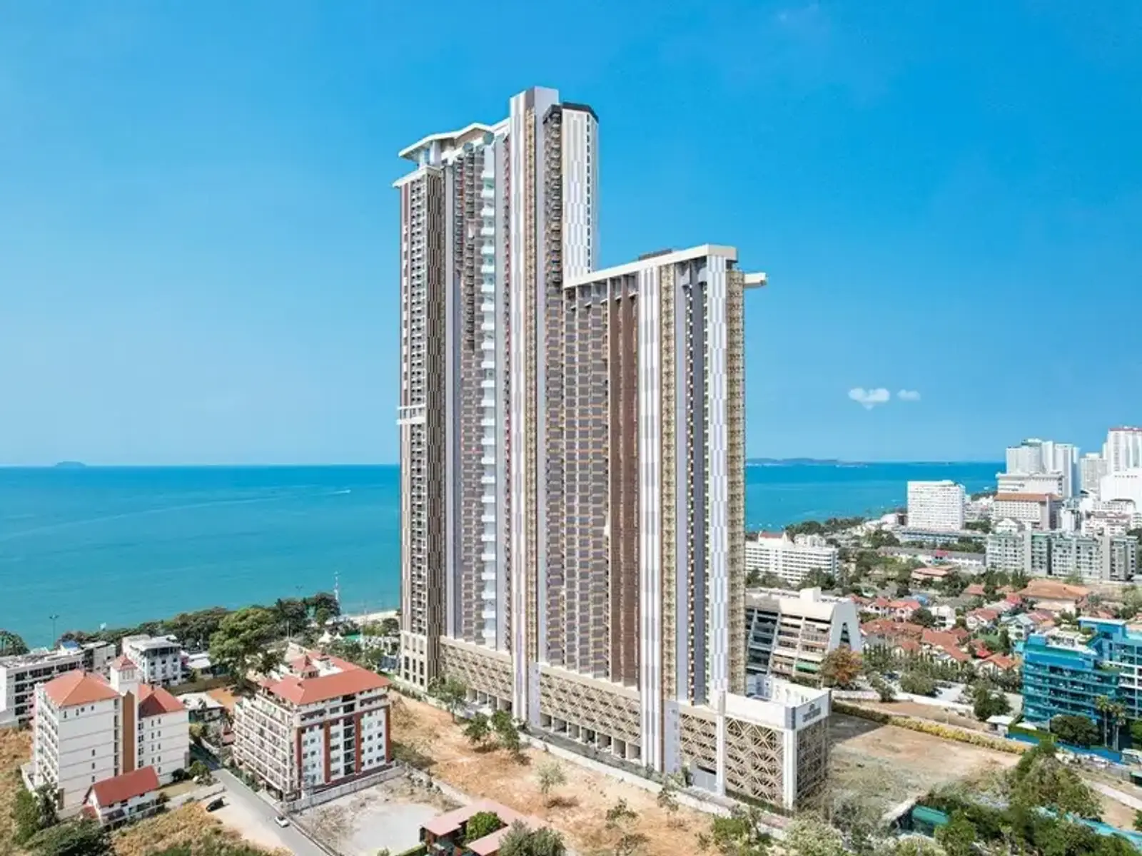 Condo 1 chambre front de mer à vendre — Jomtien, Pattaya