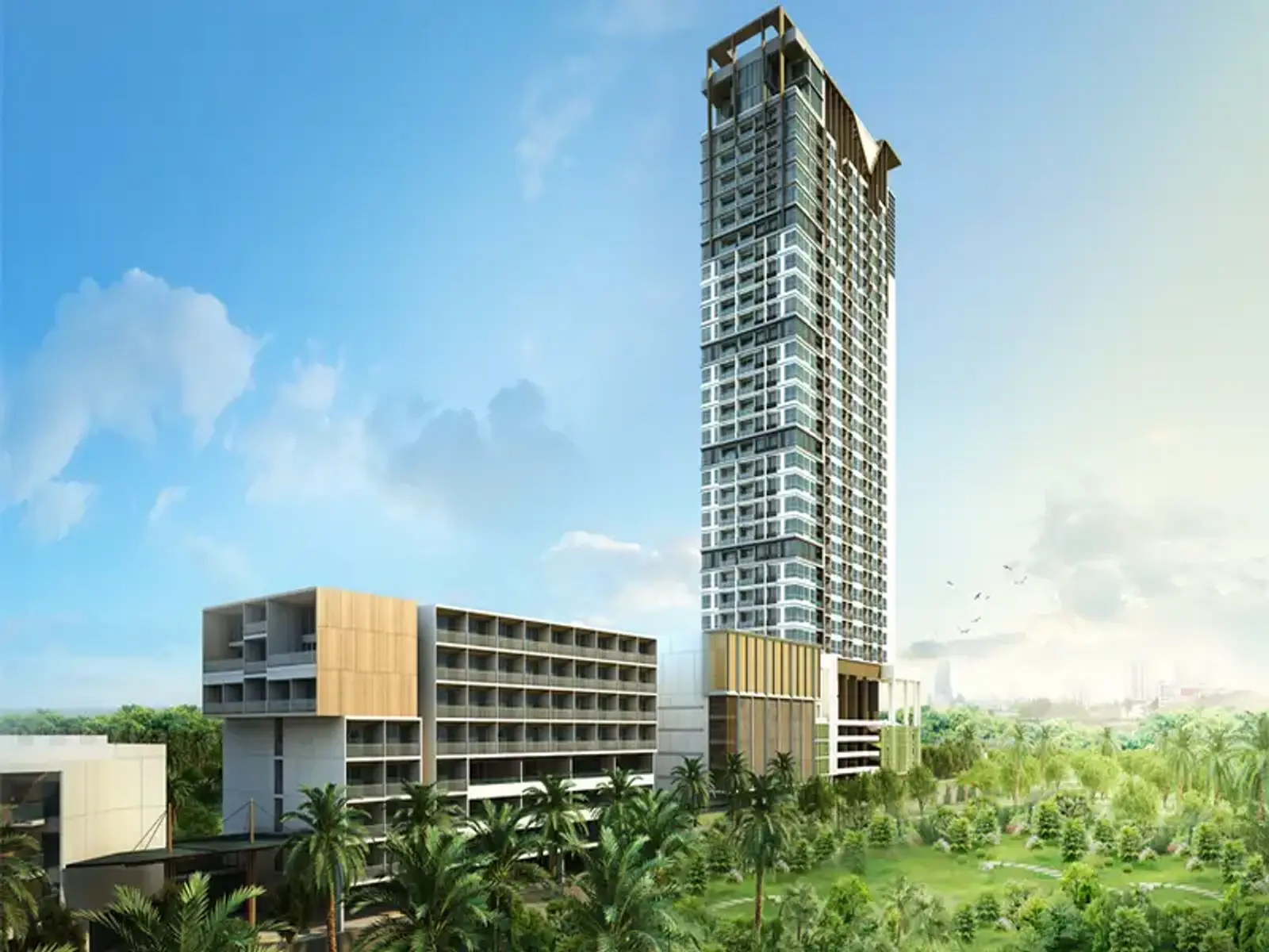 Condo 2 chambres plage à pied à vendre — Na Jomtien Beach, Pattaya