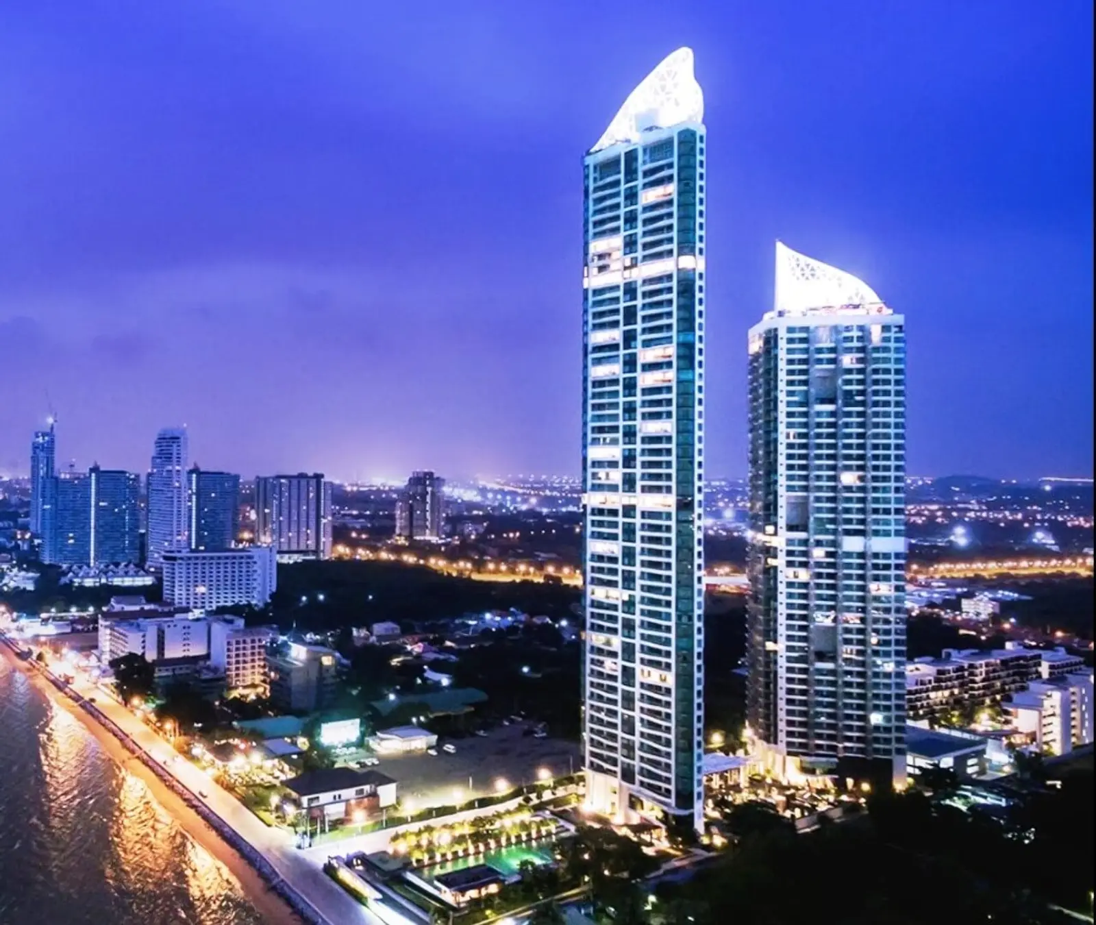 Condo 2 chambres vue mer à vendre — Jomtien Beach, Pattaya