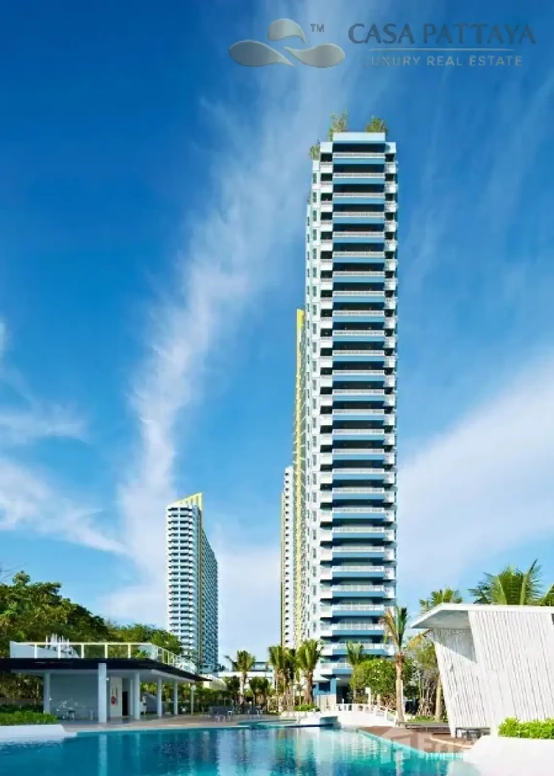 Condo 1 chambre vue mer à vendre — Jomtien, Pattaya
