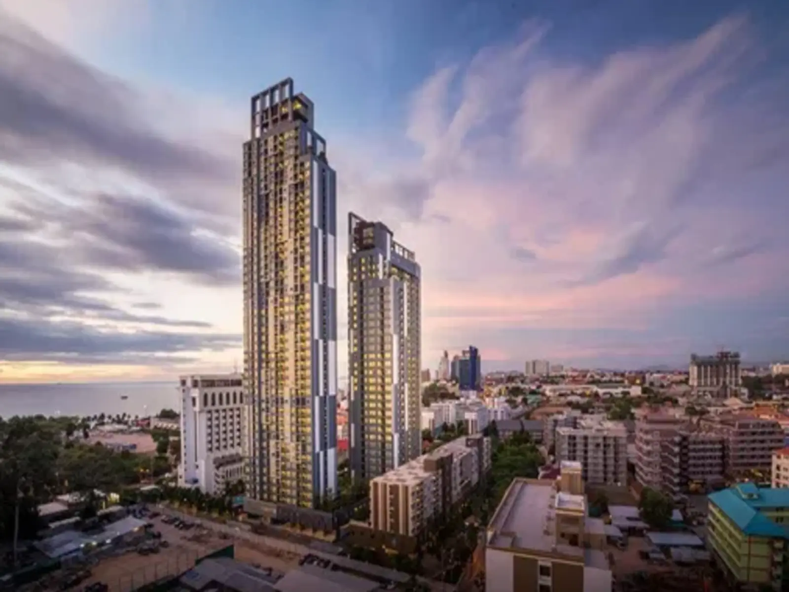 Condo 1 chambre plage à pied à vendre — Central Pattaya, Pattaya