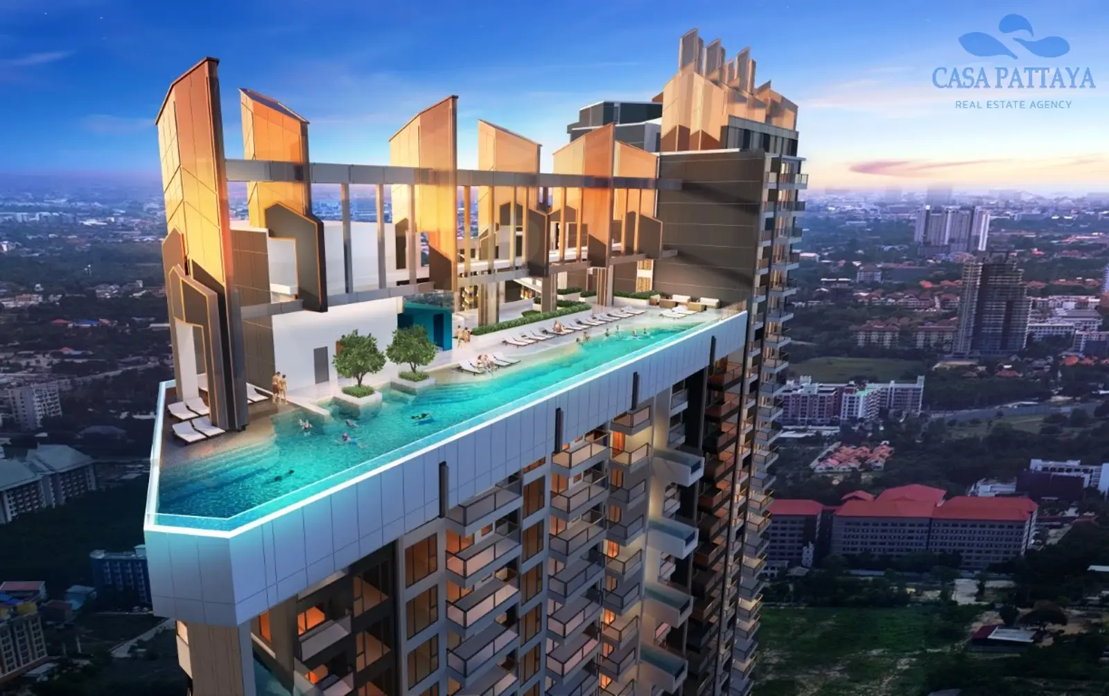 Condo 1 chambre vue mer à vendre — Jomtien Beach, Pattaya