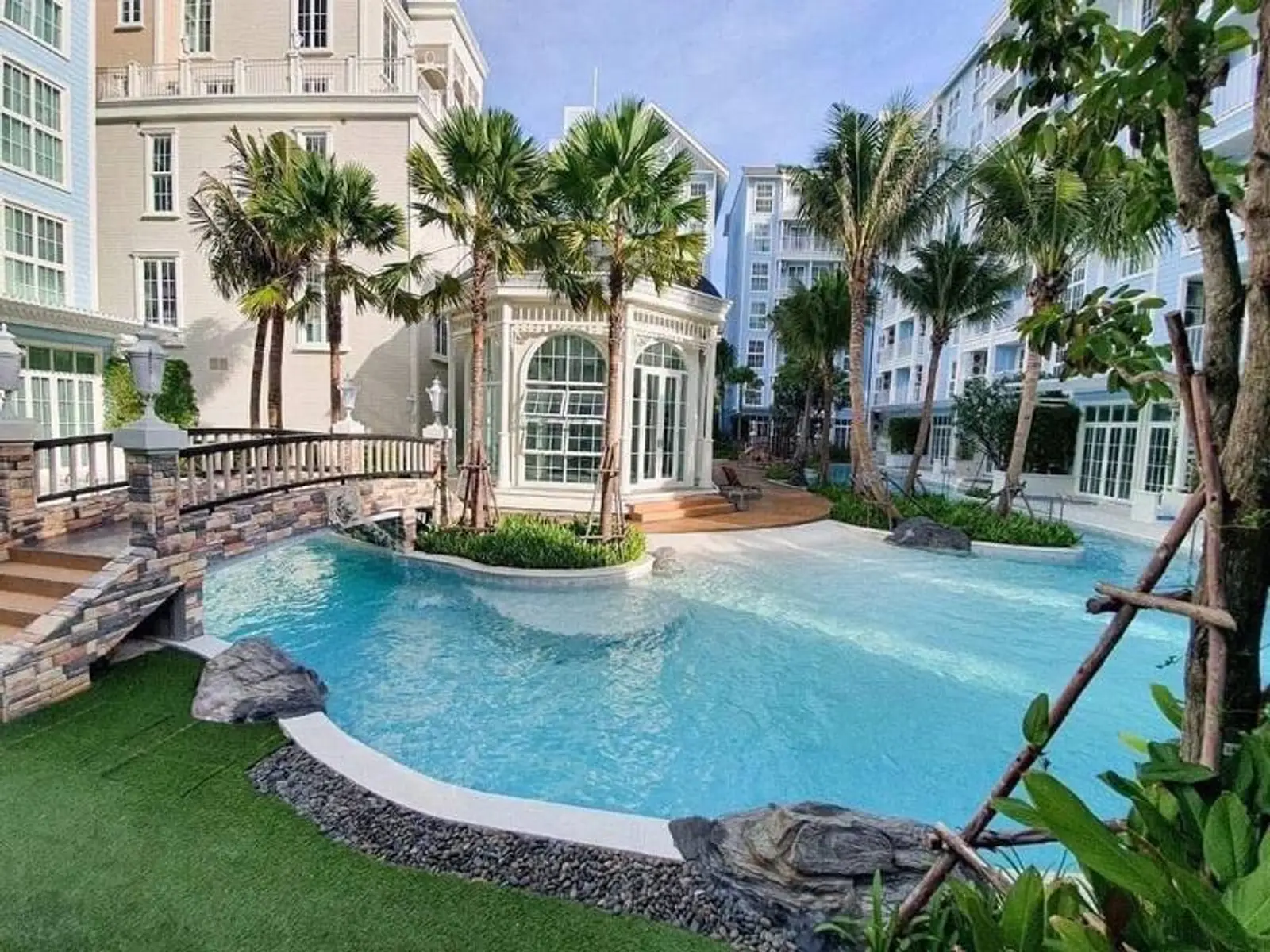 Condo 1 chambre front de mer à vendre — Na Jomtien Beach, Pattaya