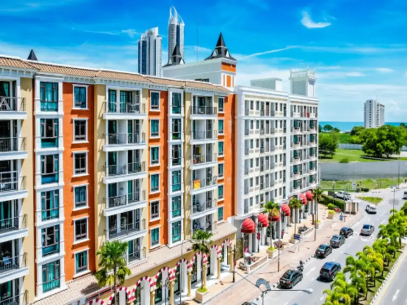 Condo 1 chambre plage à pied à vendre — Jomtien, Pattaya