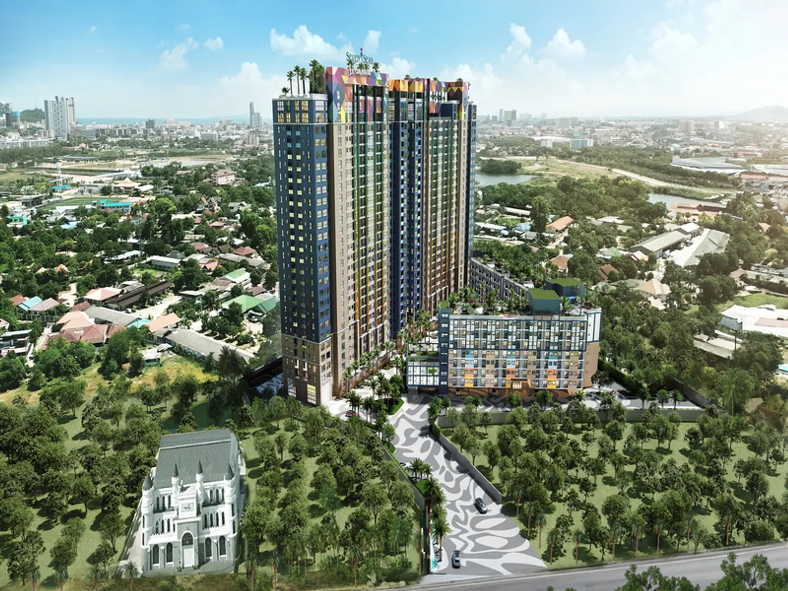 Condo 1 chambre neuf à vendre — Jomtien Beach, Pattaya