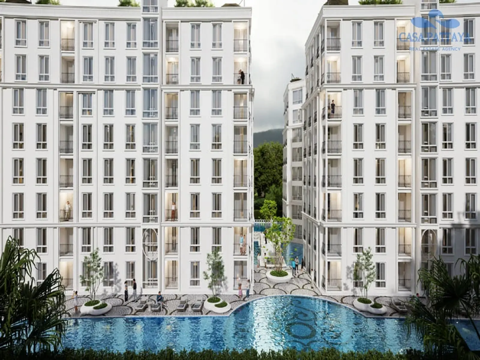 Condo 2 chambres neuf à vendre — Central Pattaya, Pattaya