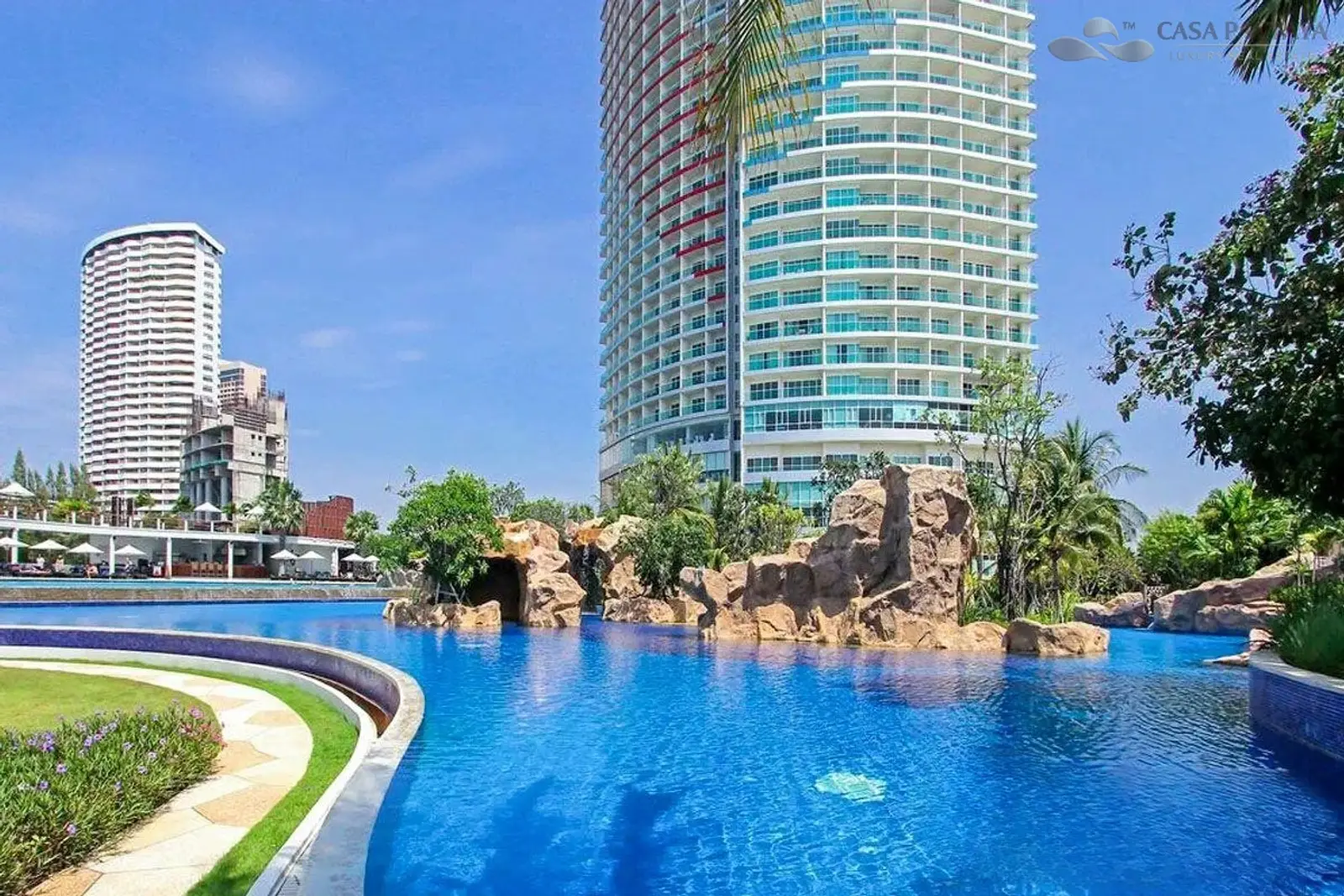 Condo 2 chambres vue mer à louer — Na Jomtien Beach, Pattaya