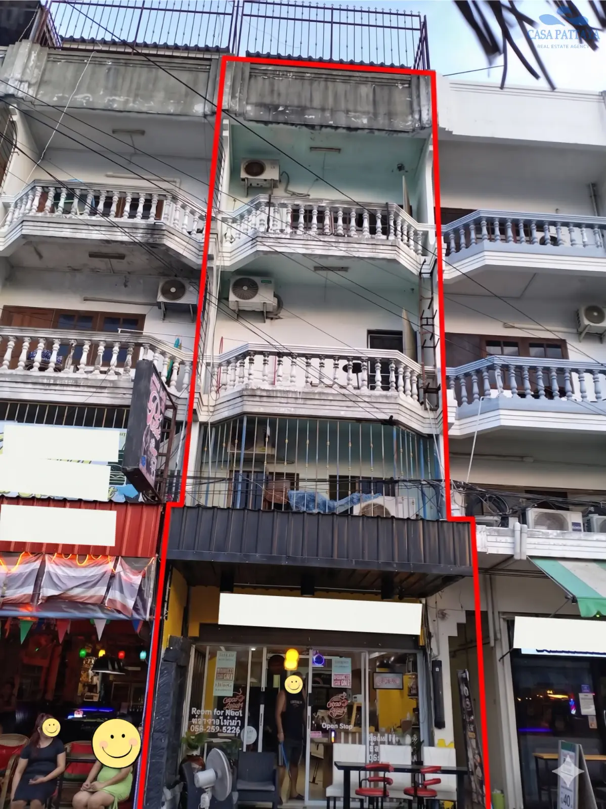 Hôtel / guesthouse 4 chambres à vendre — Jomtien Beach, Pattaya