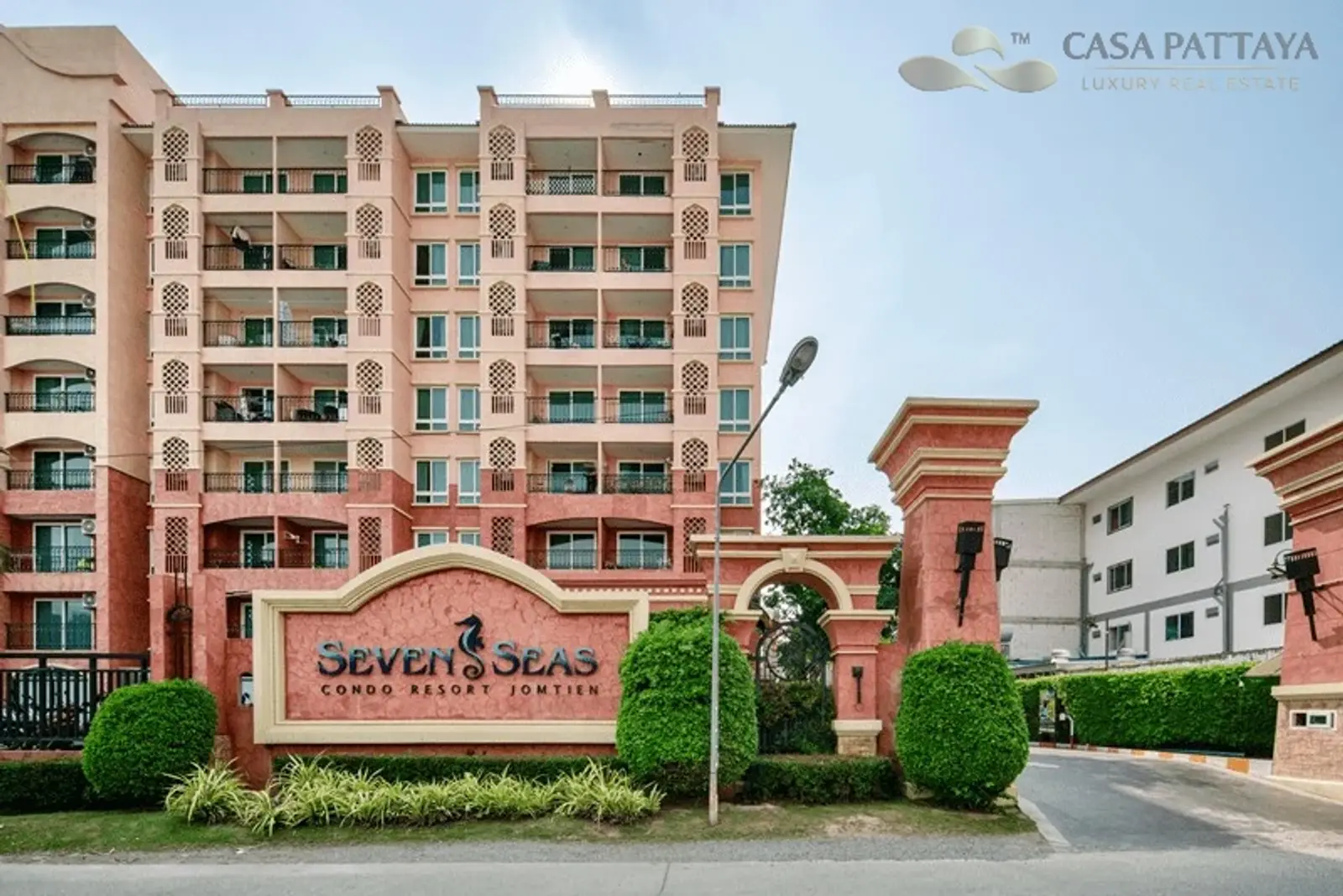 Condo 1 chambre plage à pied à vendre — Jomtien, Pattaya