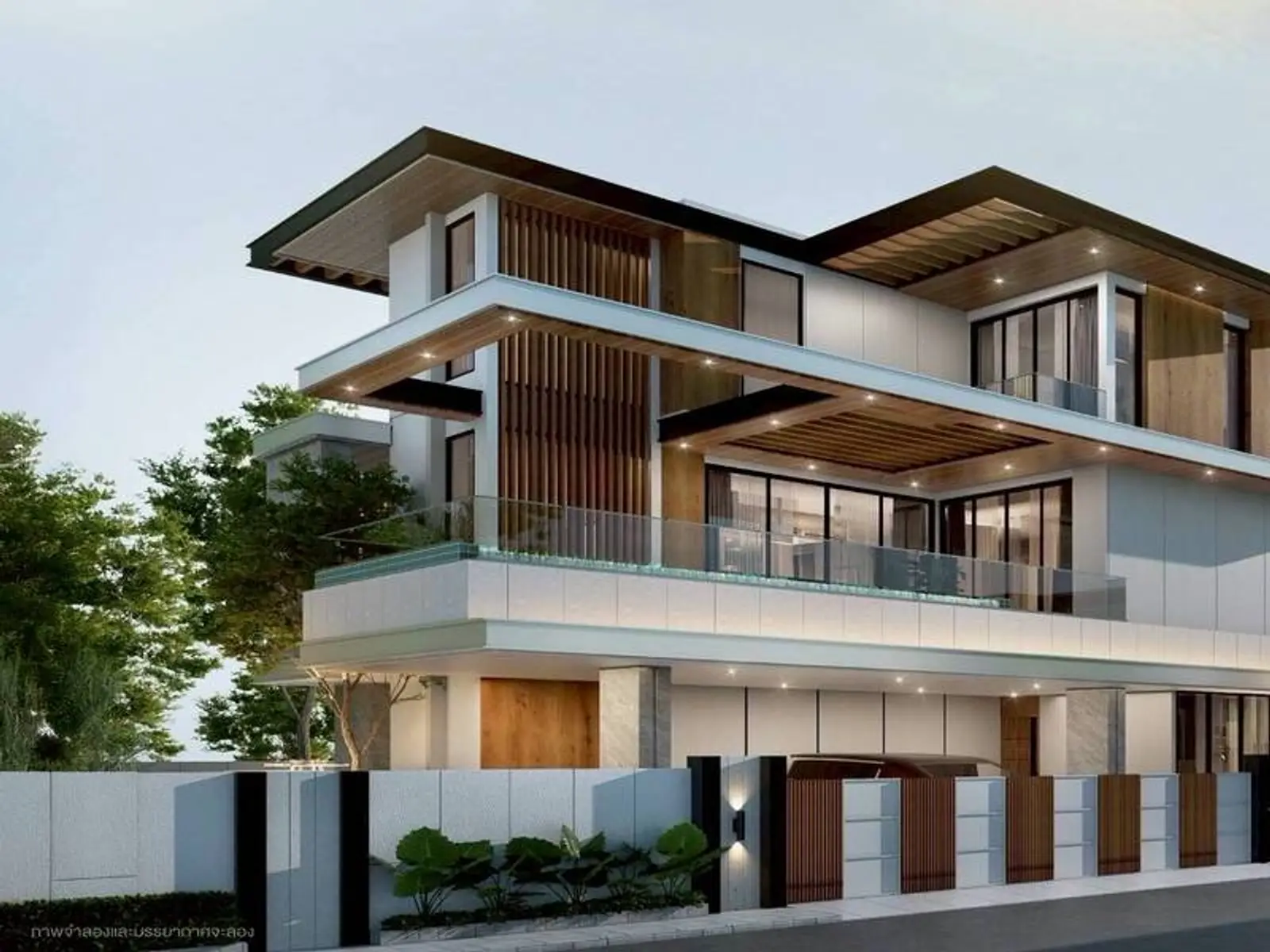 Maison 5 chambres neuf à vendre — Jomtien, Pattaya