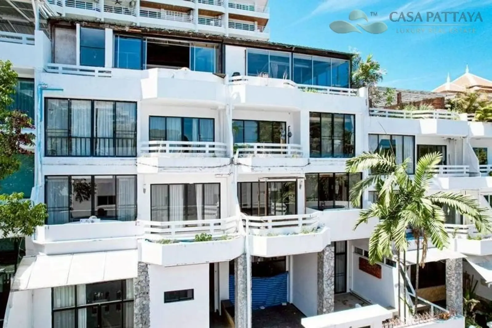 Townhouse 8 chambres vue mer à vendre — Jomtien, Pattaya