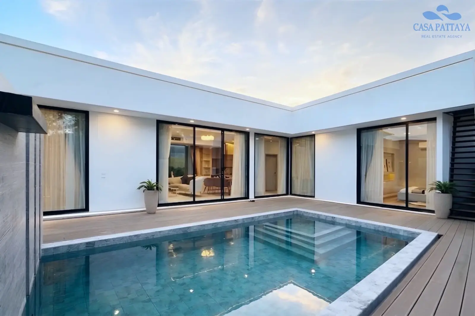 Villa avec piscine 3 chambres à louer — East Pattaya, Pattaya