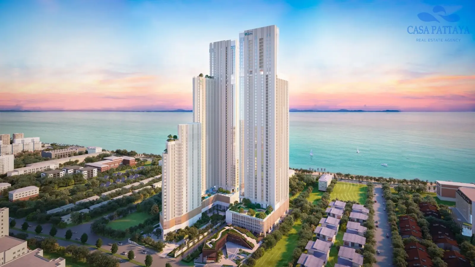 Condo 1 chambre vue mer à vendre — Jomtien Beach, Pattaya