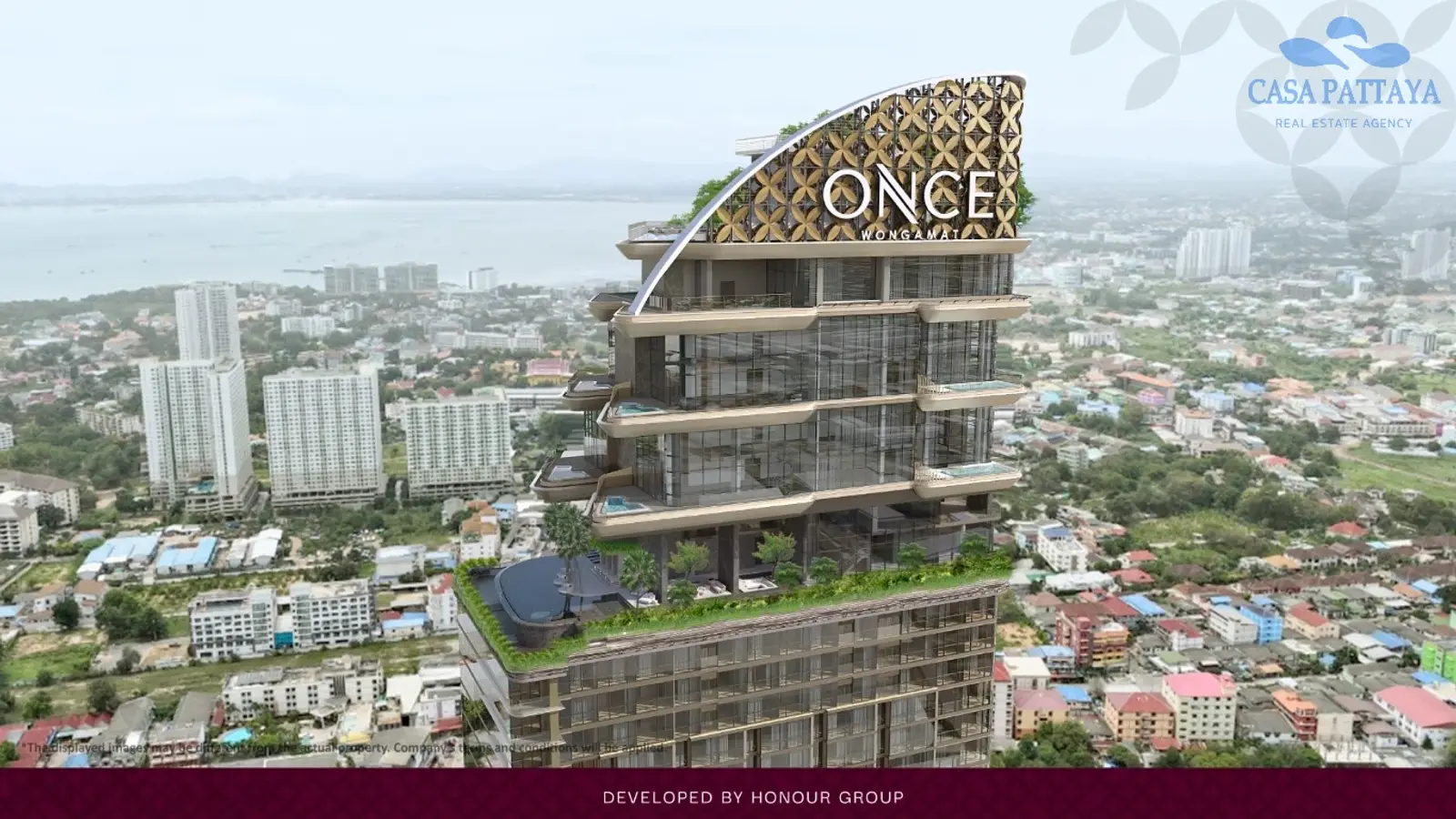 Condo 2 chambres vue mer à vendre — North Pattaya, Pattaya