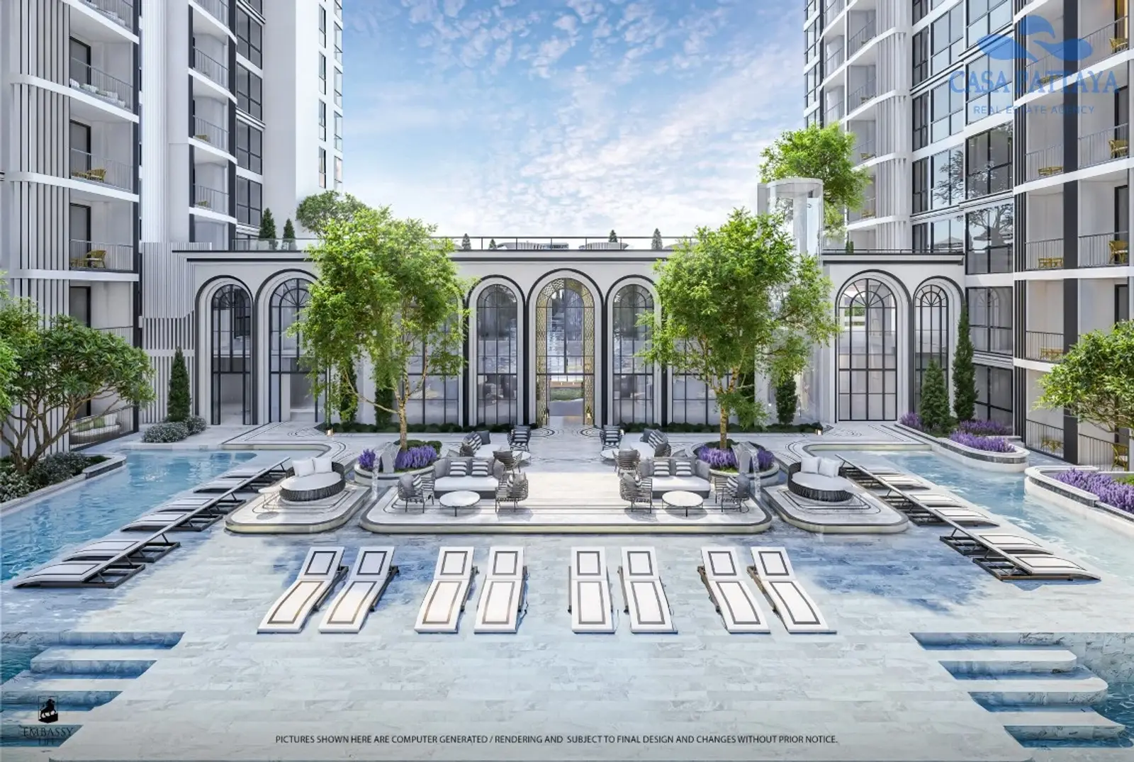 Condo 2 chambres vue mer à vendre — Jomtien Beach, Pattaya