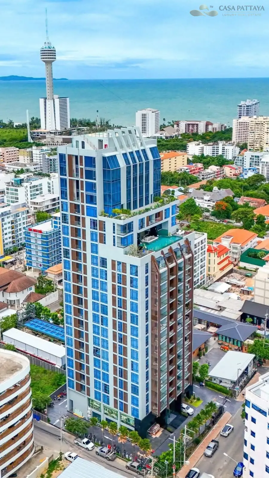 Condo 1 chambre vue mer à vendre — Pratamnak, Pattaya