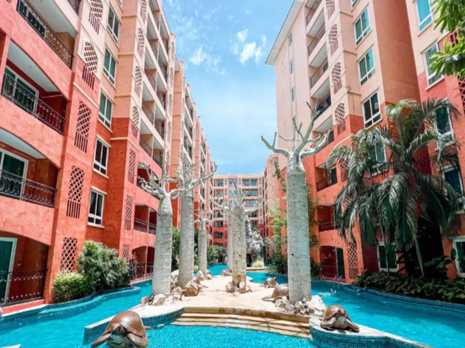 Condo 1 chambre plage à pied à vendre — Jomtien, Pattaya