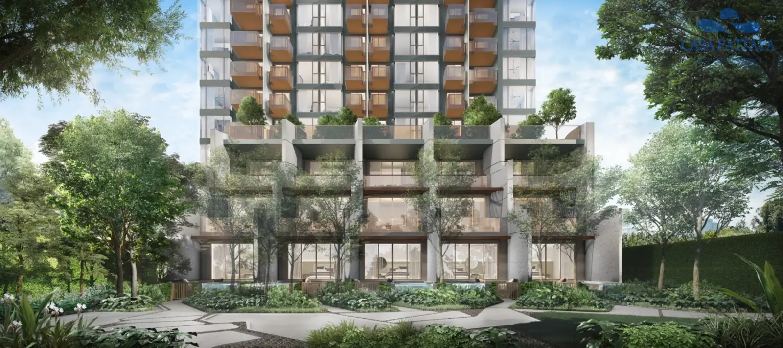 Condo 1 chambre vue mer à vendre — Jomtien Beach, Pattaya