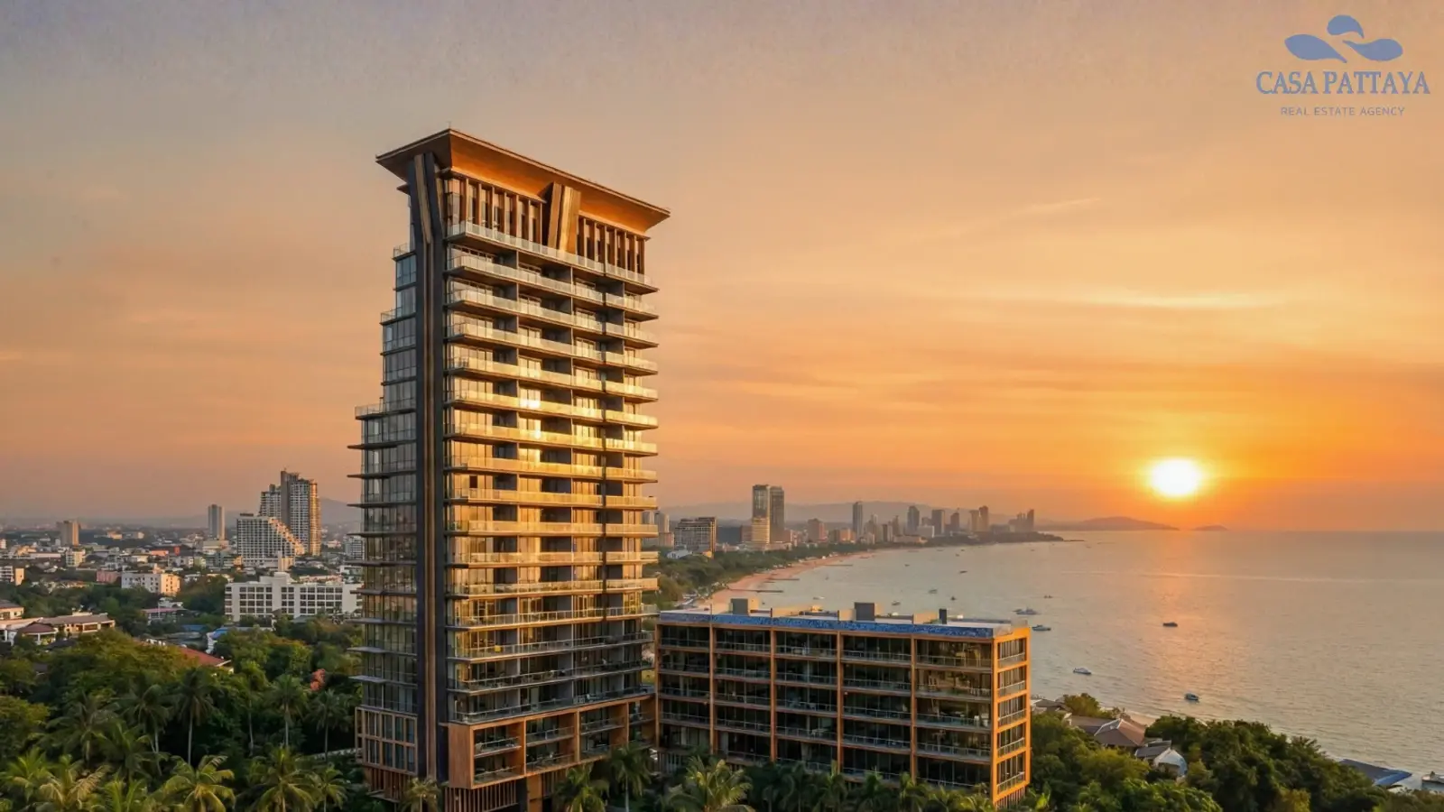 Condo 1 chambre front de mer à vendre — Pratamnak, Pattaya