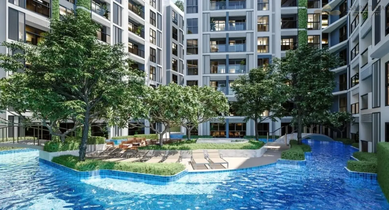 Condo 1 chambre neuf à vendre — Bang Saray, Pattaya