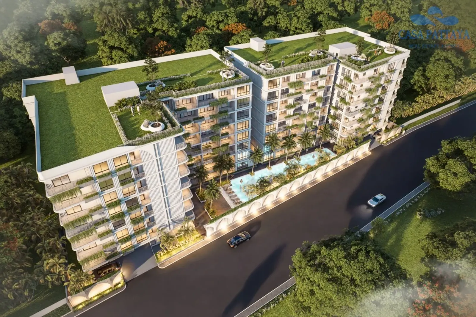 Condo 2 chambres neuf à vendre — Central Pattaya, Pattaya