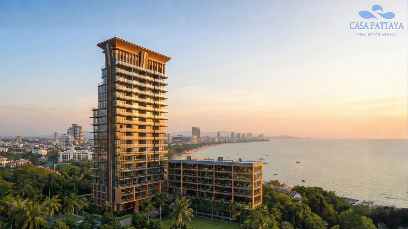 Condo 2 chambres vue mer à vendre — Pratamnak, Pattaya