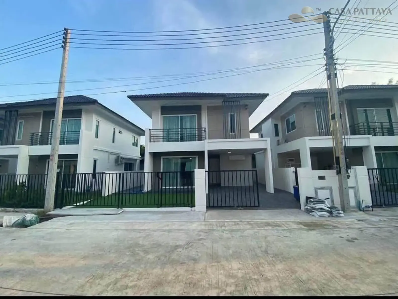 Maison 3 chambres à louer — Jomtien, Pattaya