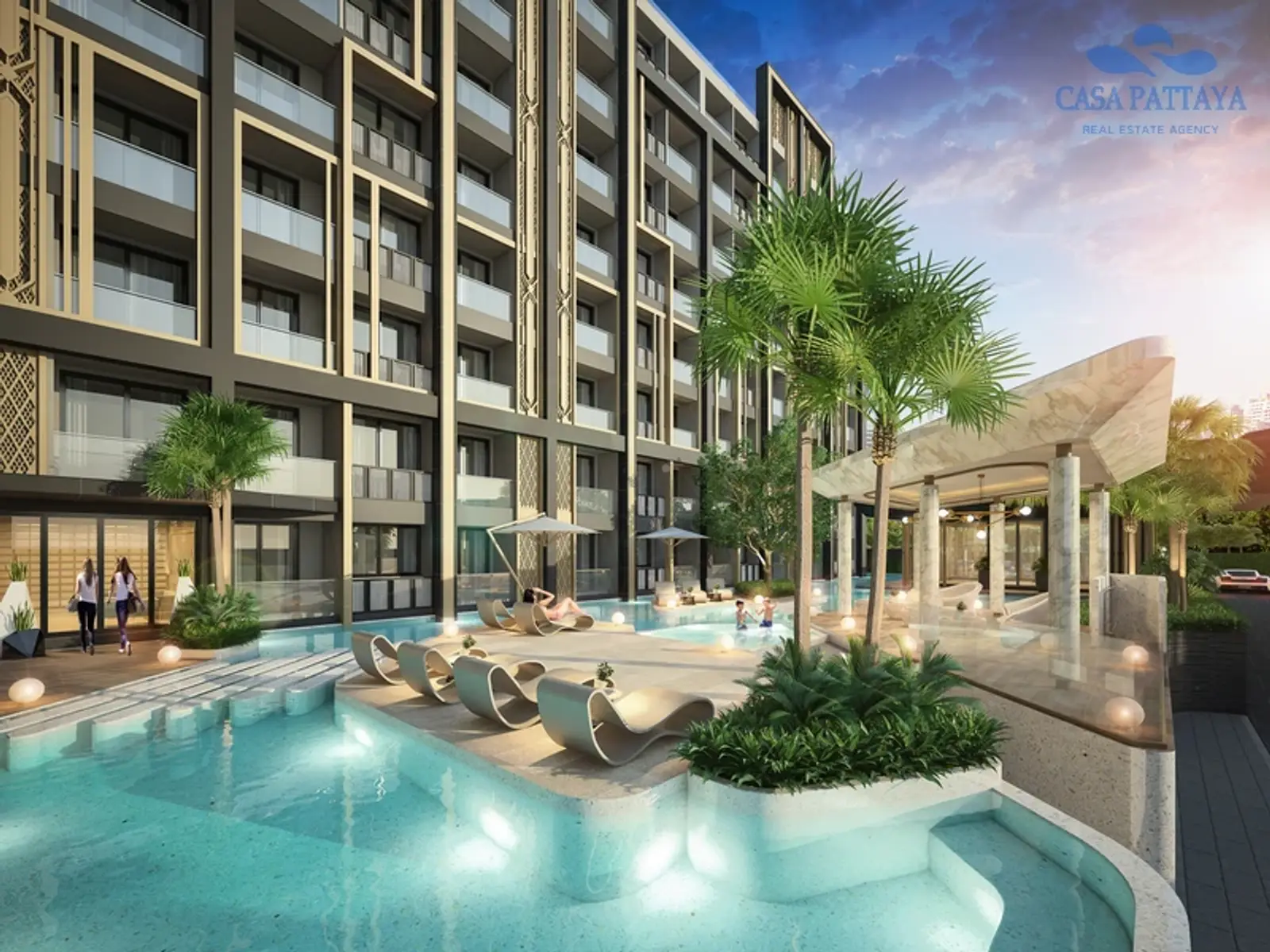 Condo 1 chambre neuf à vendre — Jomtien, Pattaya