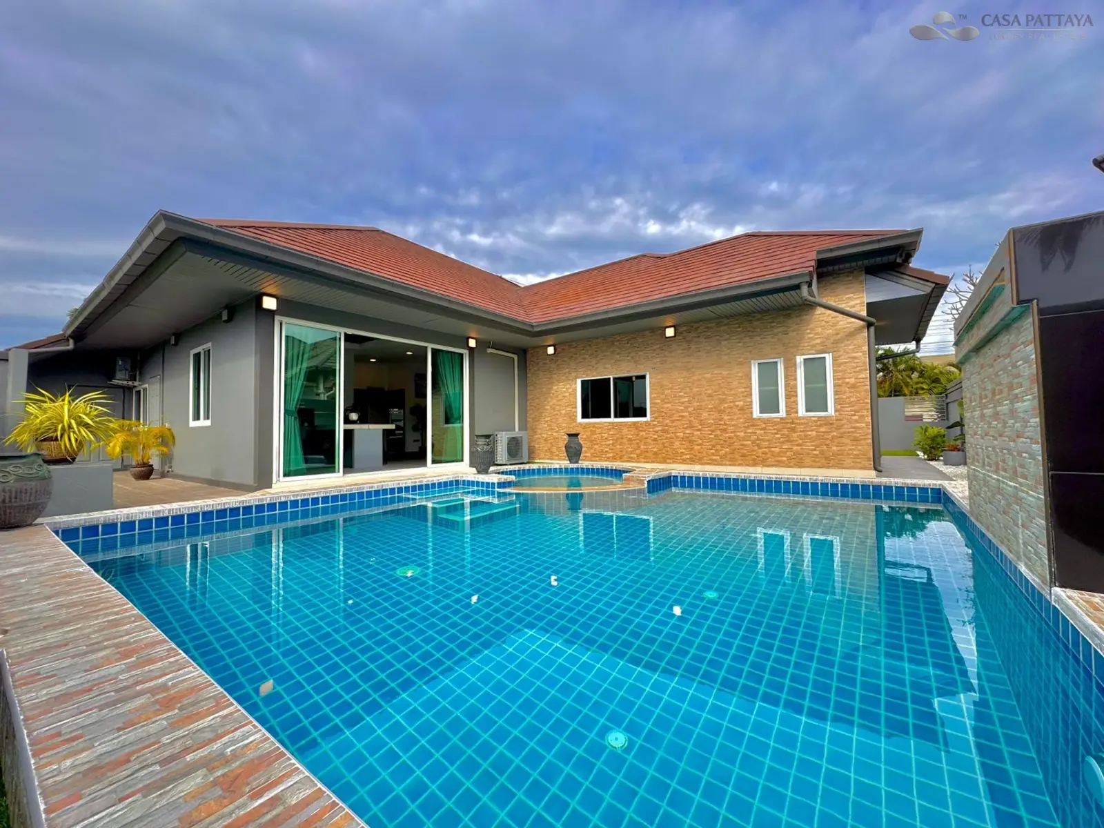 Villa avec piscine 3 chambres à vendre — Huai Yai, Pattaya