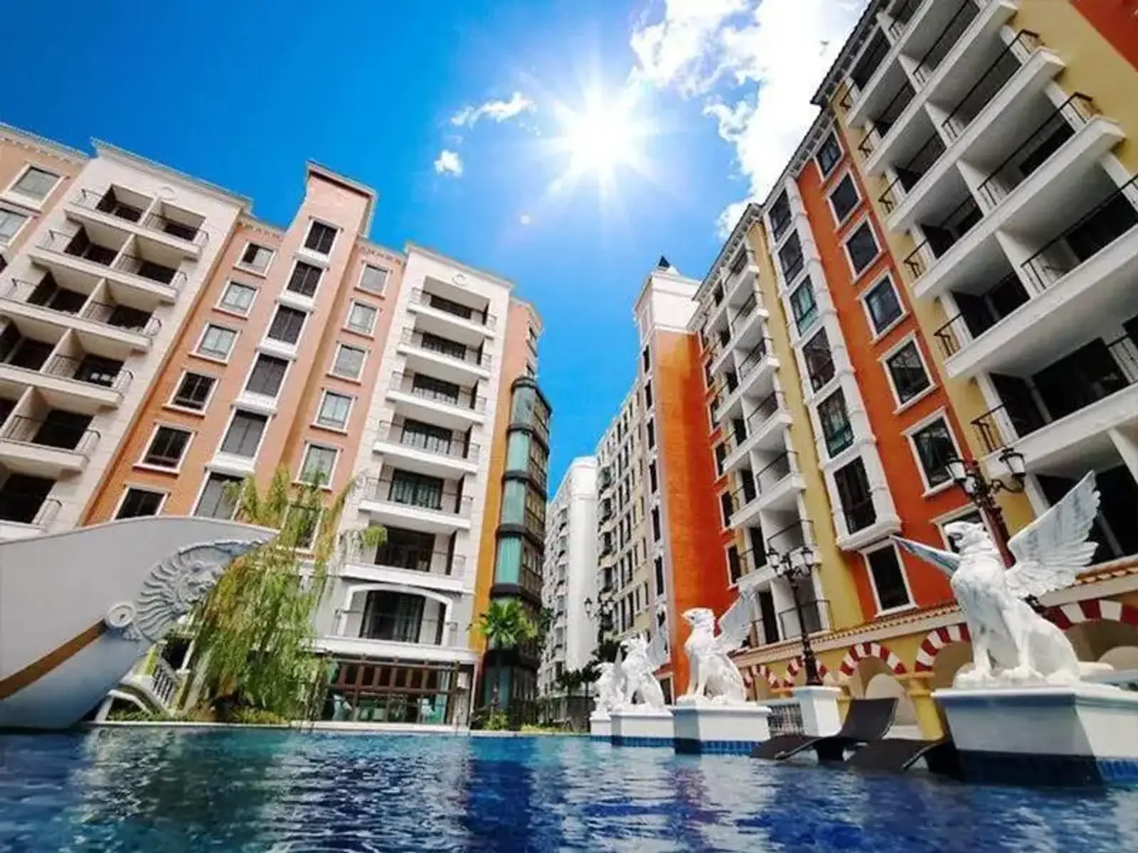 Condo 1 chambre plage à pied à vendre — Jomtien, Pattaya