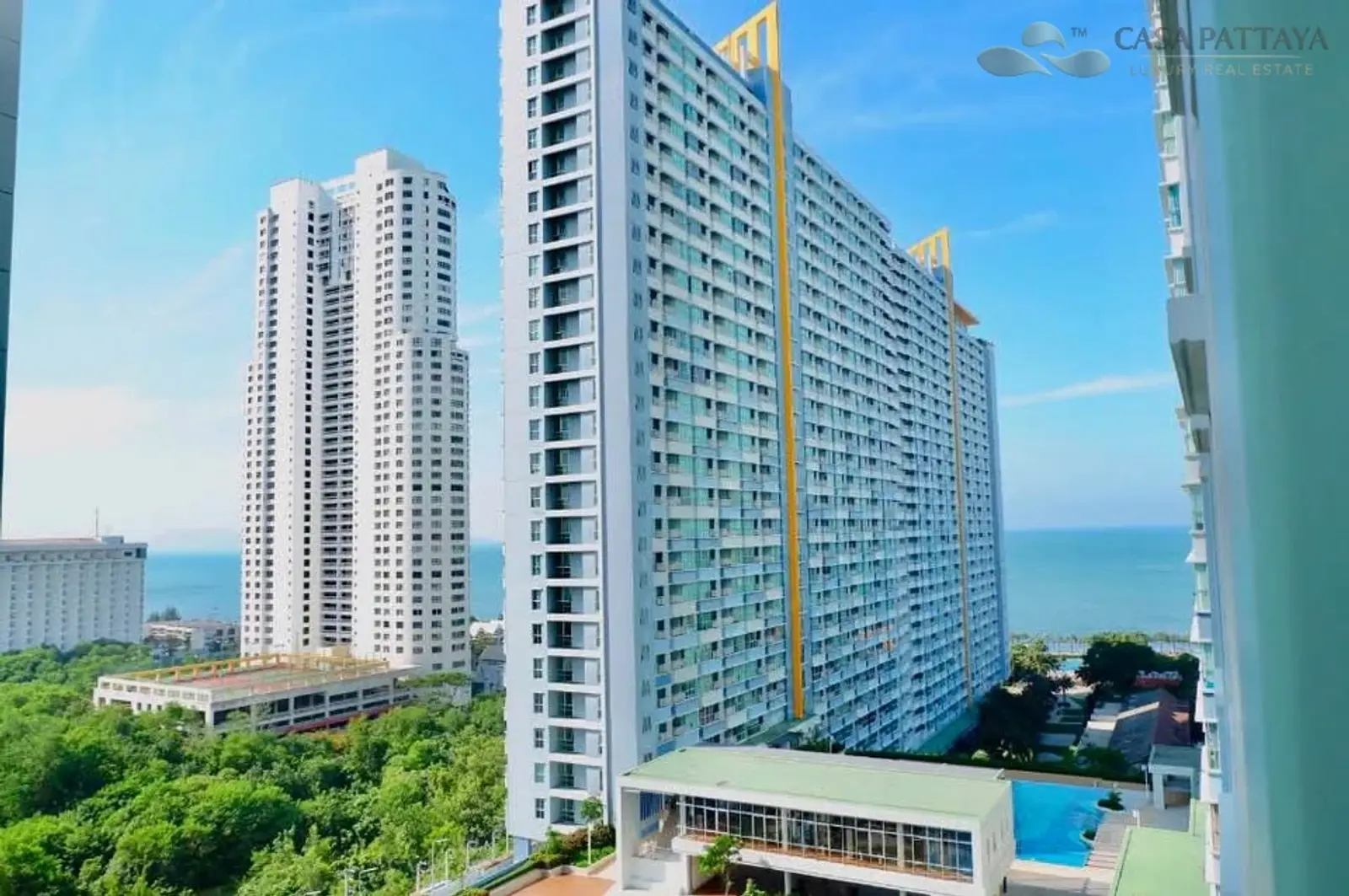 Condo 1 chambre vue mer à vendre — Jomtien, Pattaya