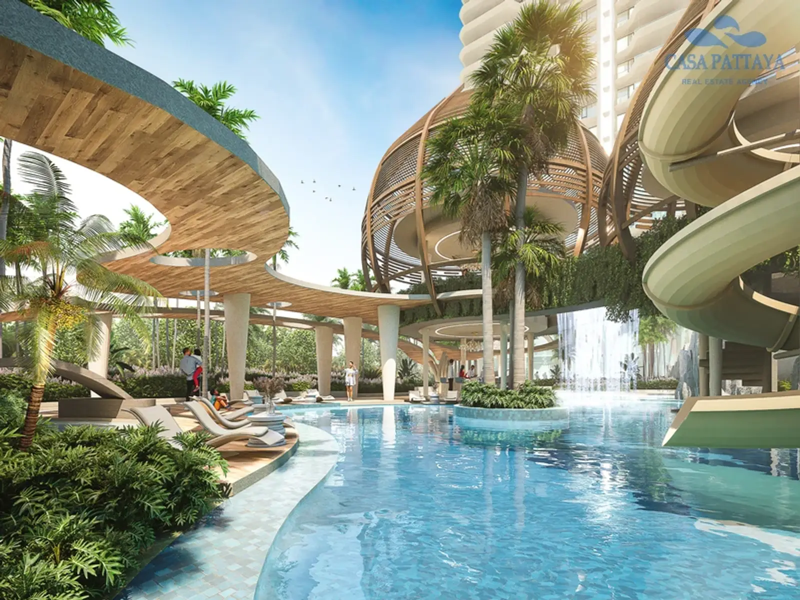 Condo 2 chambres vue mer à vendre — Jomtien Beach, Pattaya