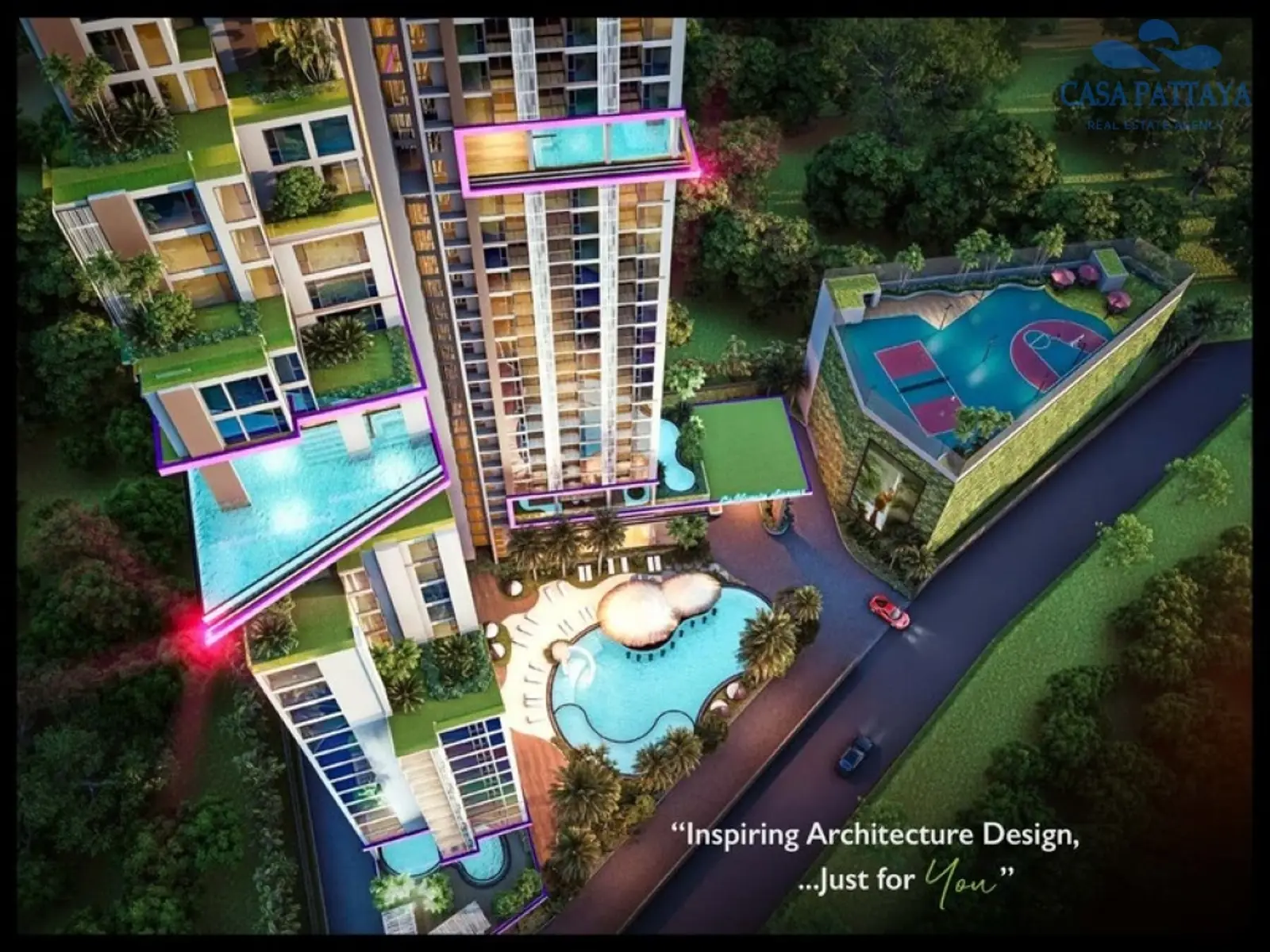Condo 2 chambres vue mer à vendre — Jomtien Beach, Pattaya