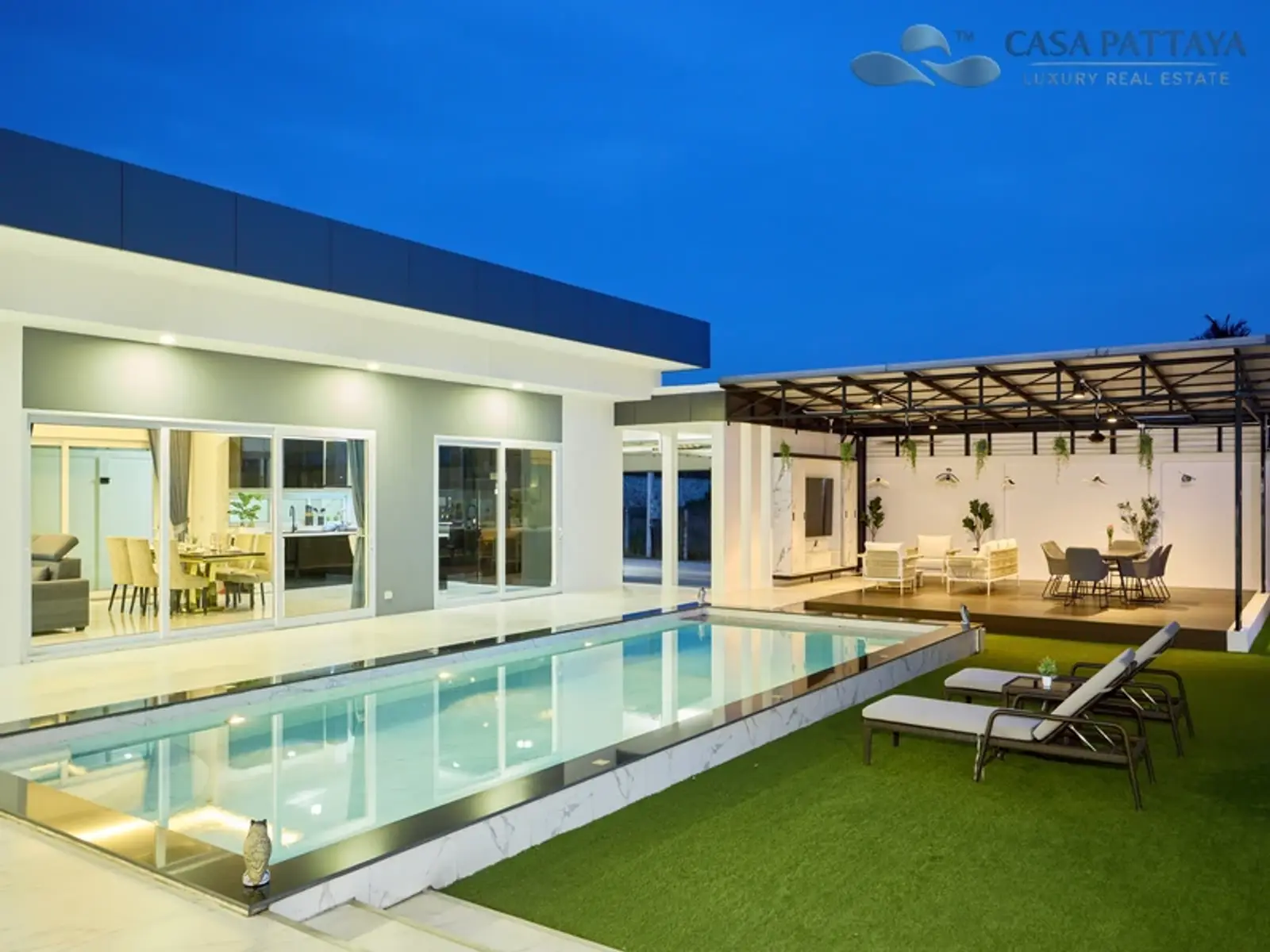 Villa avec piscine 3 chambres à vendre — East Pattaya, Pattaya