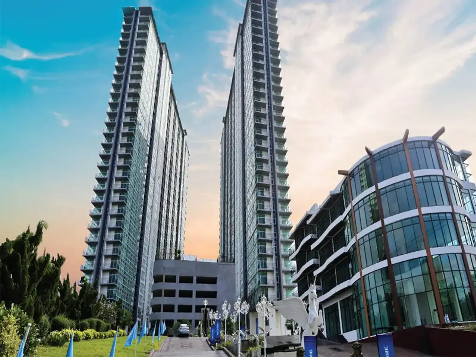 Condo 1 chambre vue mer à vendre ou à louer — Jomtien, Pattaya