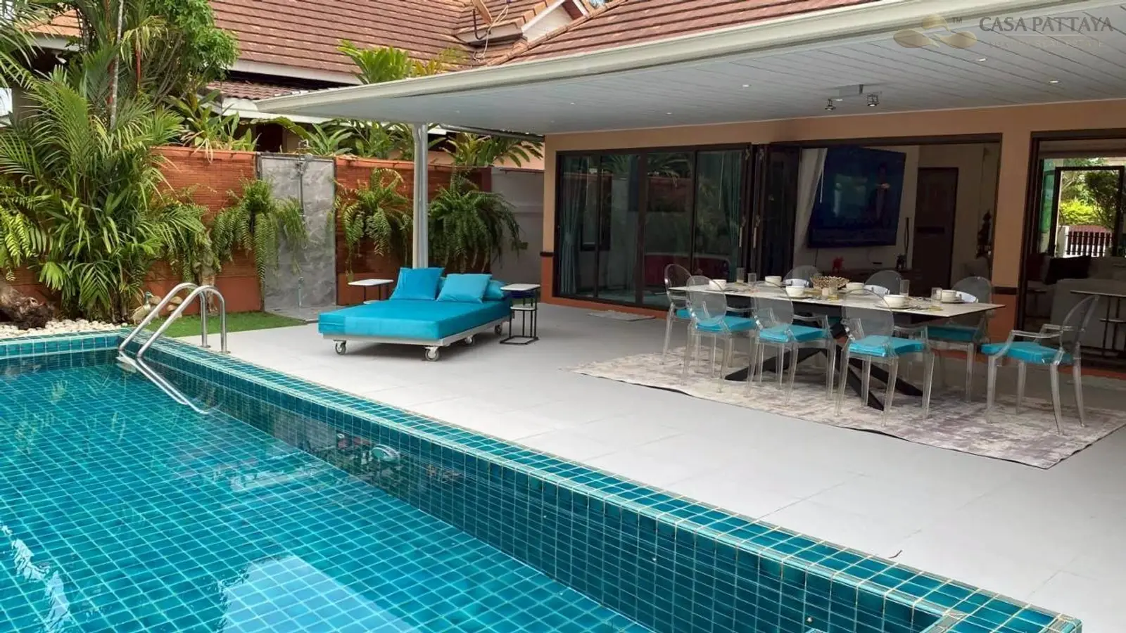 Villa avec piscine 3 chambres à louer — Bang Saray, Pattaya