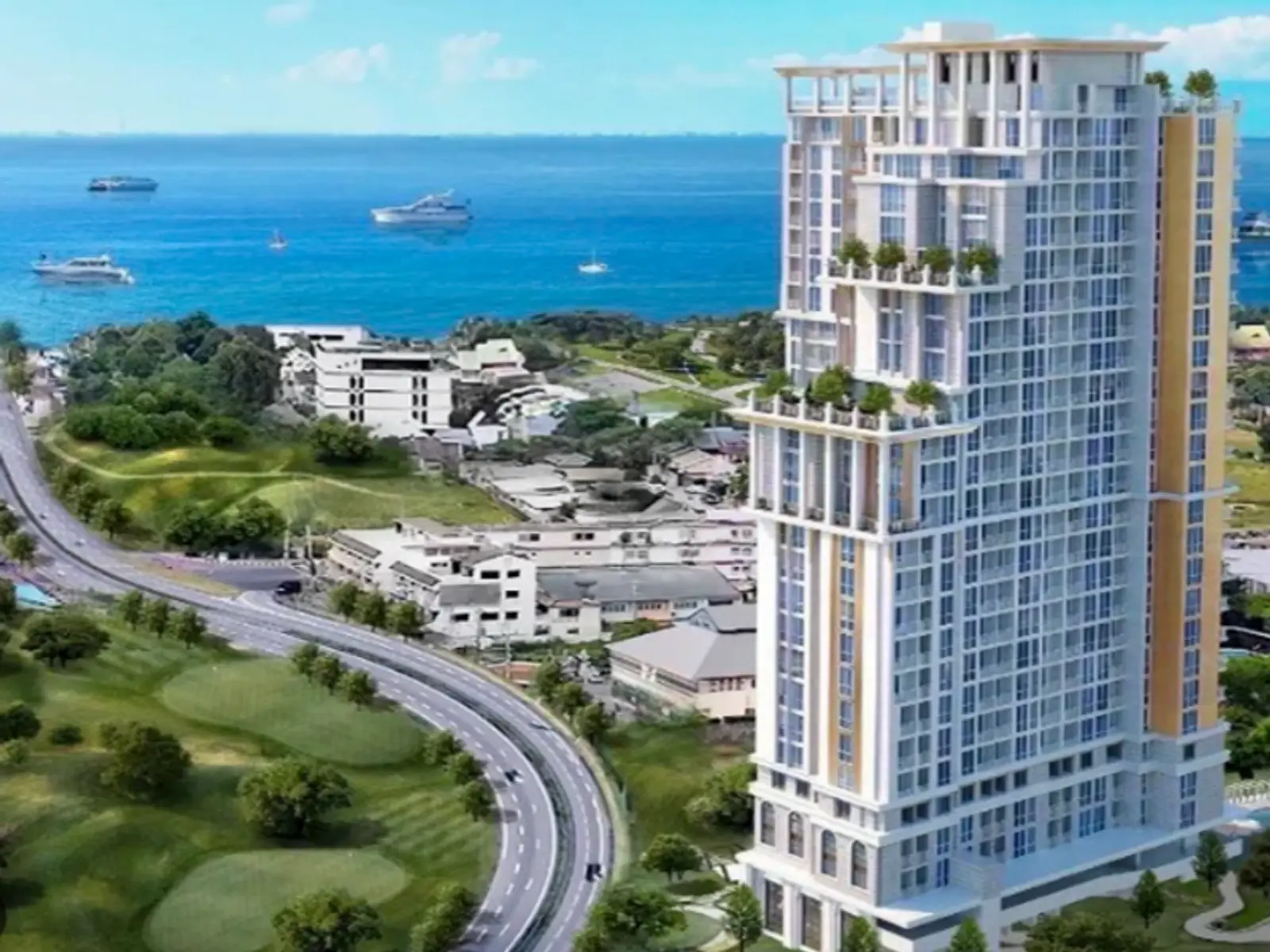 Condo 1 chambre plage à pied à vendre — Central Pattaya, Pattaya