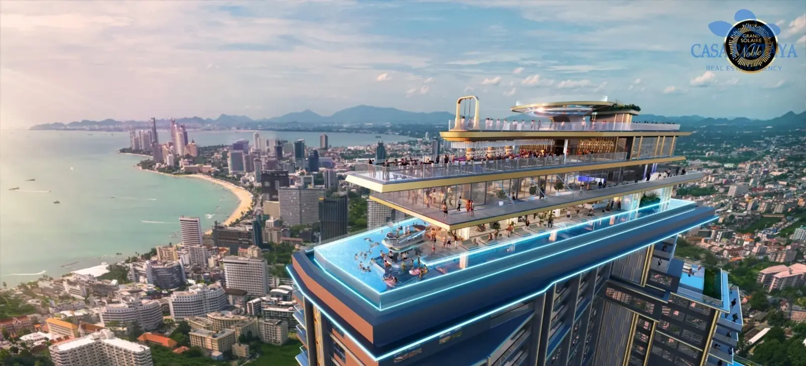 Condo vue mer à vendre — South Pattaya, Pattaya