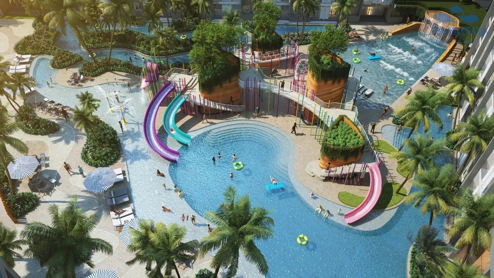 Condo 2 chambres vue mer à vendre — Jomtien Beach, Pattaya
