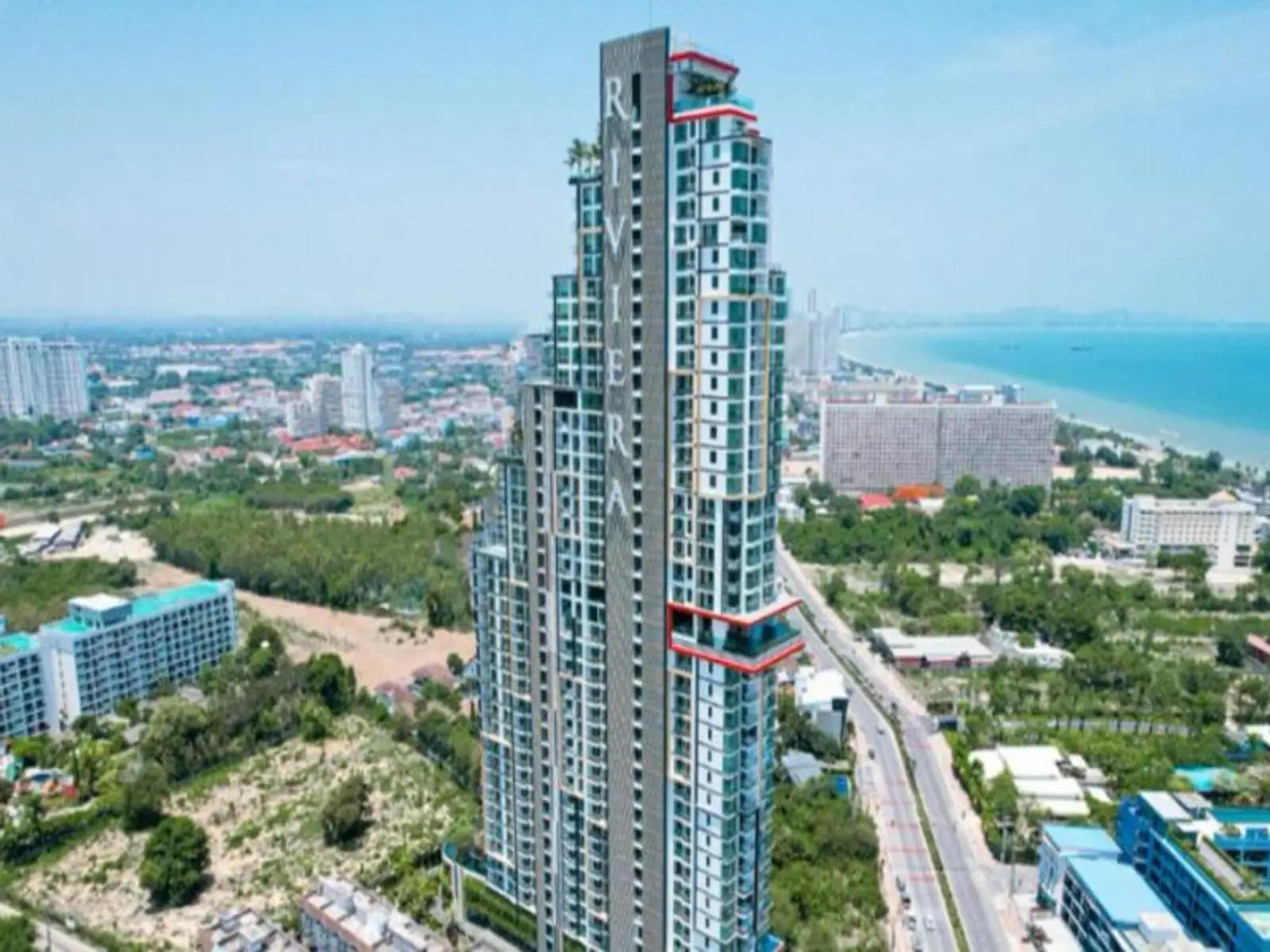Condo 1 chambre vue mer à vendre — Jomtien, Pattaya