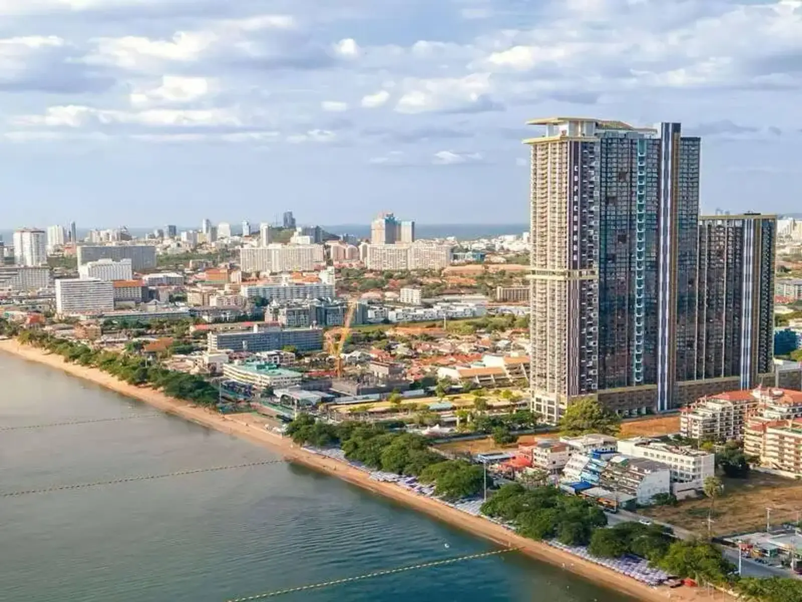 Condo 1 chambre vue mer à vendre — Jomtien, Pattaya
