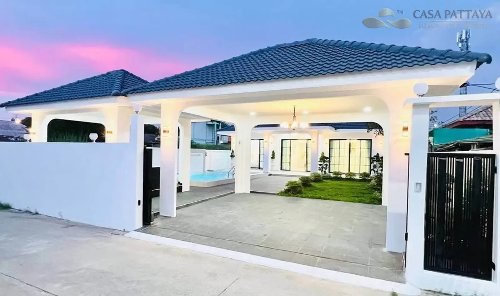Villa avec piscine 3 chambres à vendre — East Pattaya, Pattaya