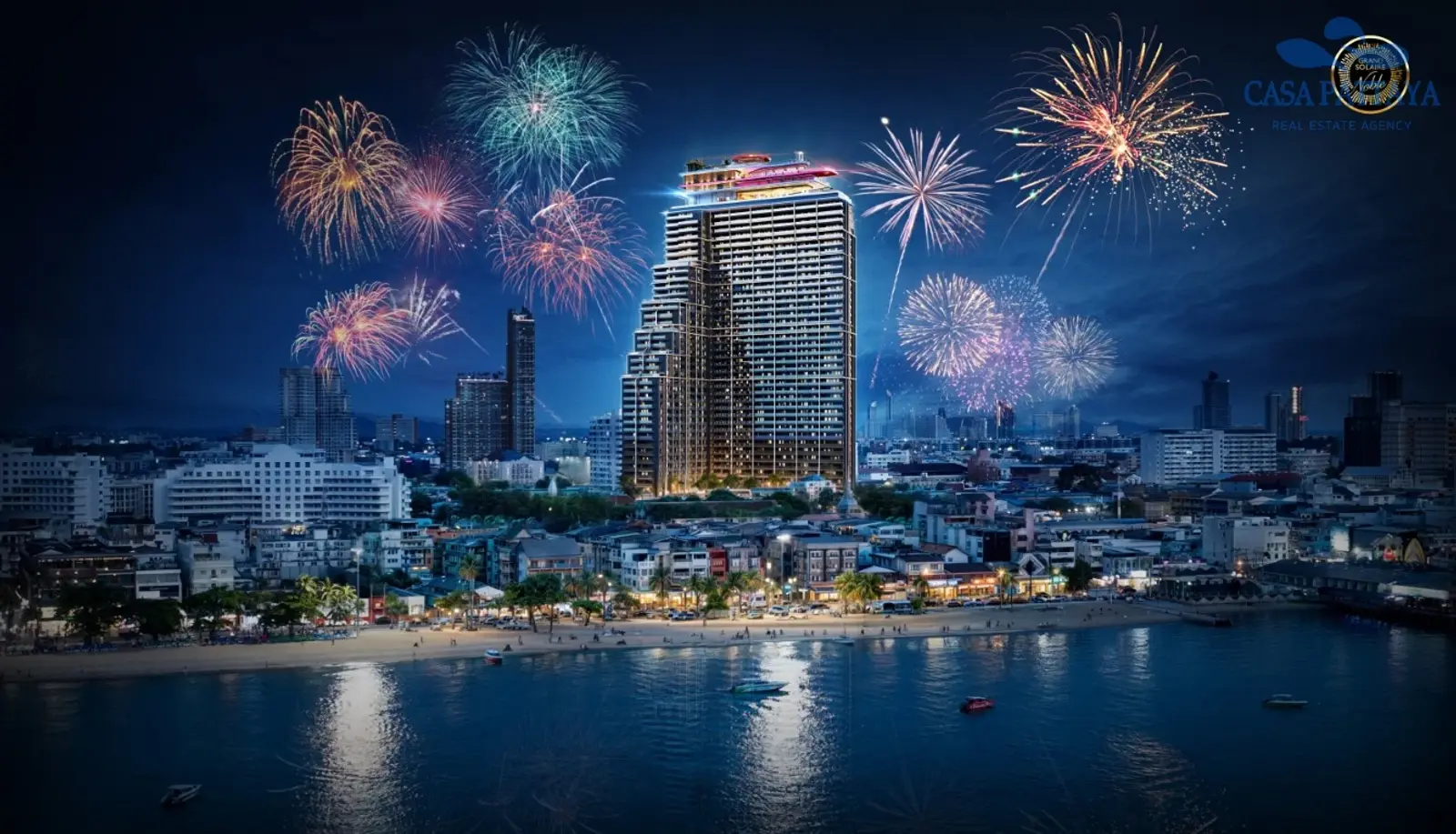 Condo 1 chambre vue mer à vendre — South Pattaya, Pattaya