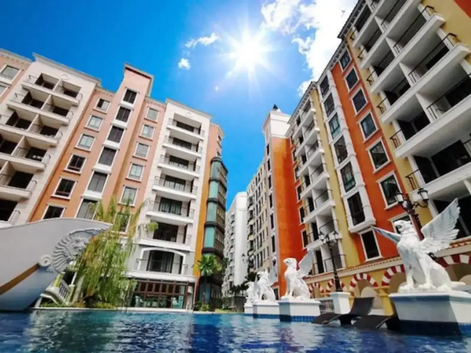 Condo 1 chambre plage à pied à vendre ou à louer — Jomtien, Pattaya